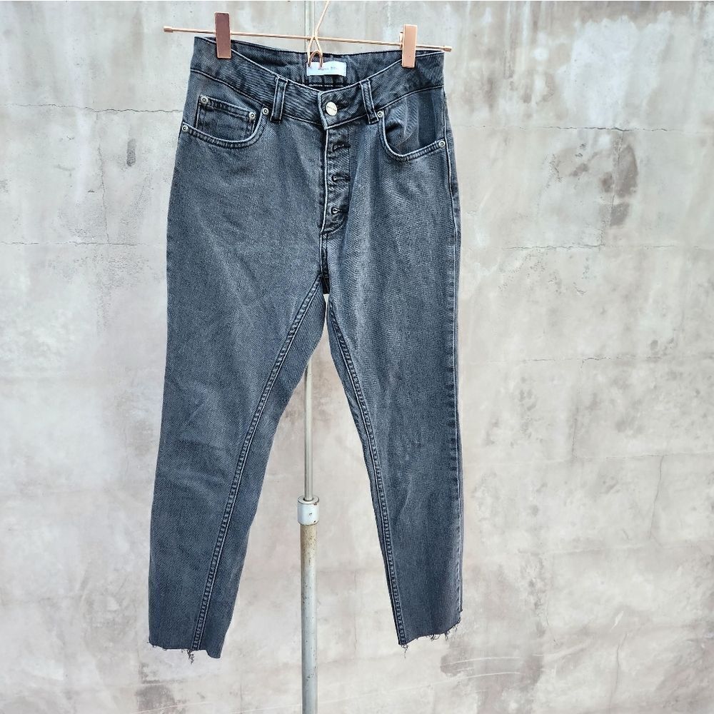Anine Bing gray skinny jeans
